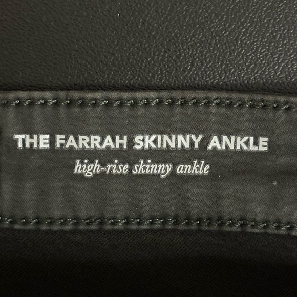 AG THE FARRAH SKINNY ANKLE
high-rise skinny ankle size 27R - Picture 6 of 13